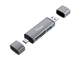 Lector De Tarjetas Externo Equip Otg Usb-C & Usb-A Sd/Microsd