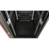 Roline 19-Zoll Netzwerkschrank Pro 26 He, 600x800 Bxt Glastr Schwarz