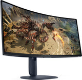 Dell Monitor Alienware 34" Gaming,Wqhd,Curvo,Hdm,Dp.3 Años