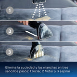 EAN 0011120272314 - Bissell SpotClean Pet Plus máquina de limpieza de alfombras Seca y húmeda Negro, Transparente imagen 7