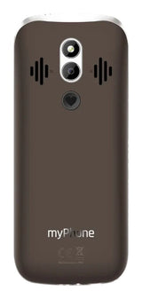 EAN 5902983634829 - myPhone TEL001039 teléfono móvil 8,89 cm (3.5") 138 g Marrón Teléfono para personas mayores imagen 3