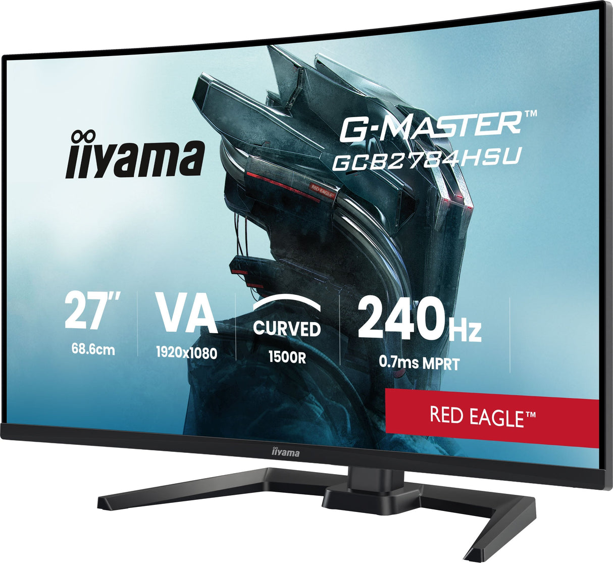 Iiyama 68.6cm 27" Gcb2784hsu-B1 16:9 2xhdmi+Dp+2xusb Va