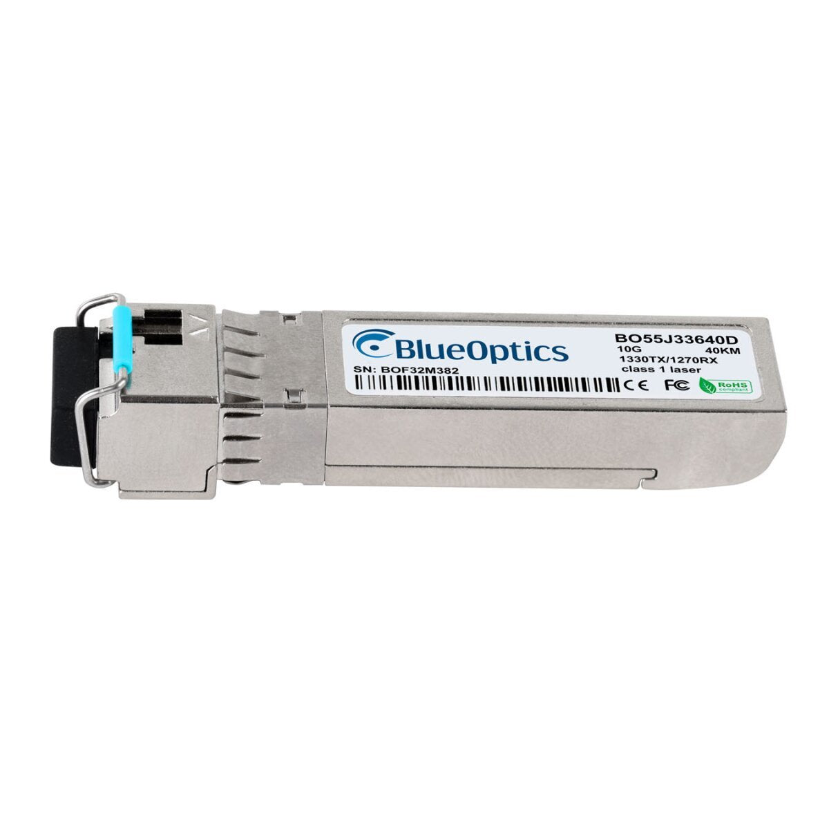 Blueoptics Allied Telesis At-Sp10bd20-I-13 Blueoptics Bo55j33620d Sfp+ Bidi Transceiver, Lc-Simplex, 10gbase-Bx-D, Singlemode Fiber, Tx1330nm/Rx1270nm, 20km