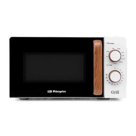 EAN 8435568405684 - Orbegozo MIG 2142 microondas Blanco Microondas con grill Encimera 20 L 700 W imagen 1