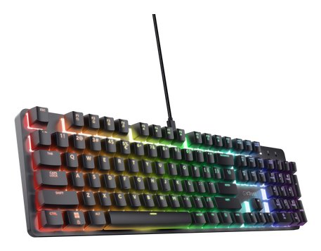 EAN 8713439255102 - Trust GXT 871 Zora teclado Juego USB QWERTY Inglés de EE. UU. Negro imagen 3
