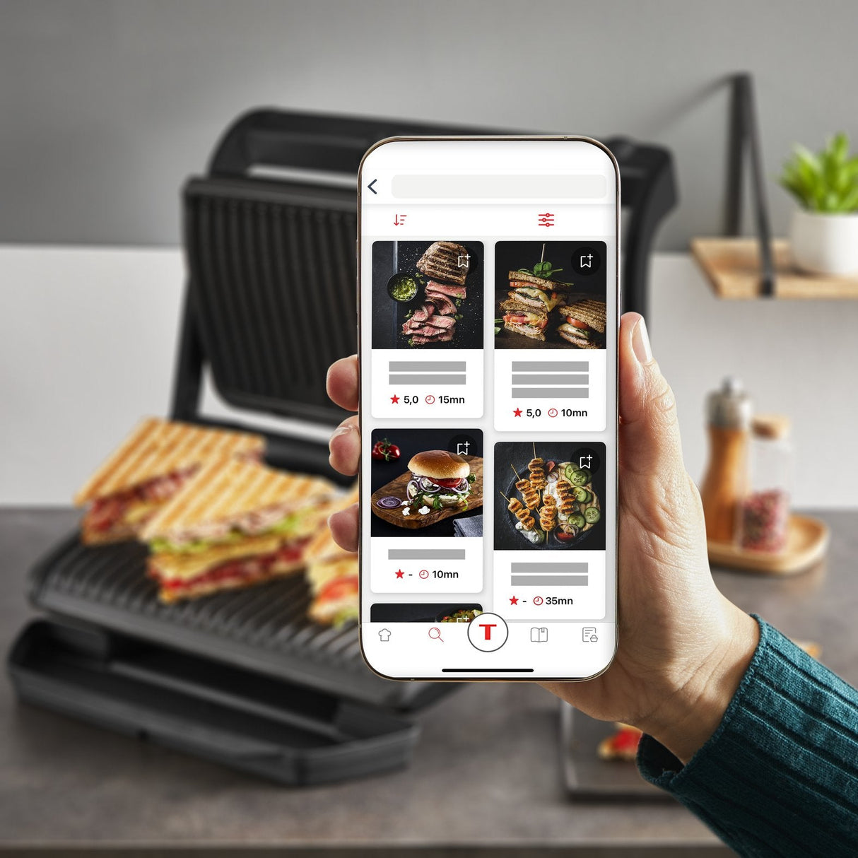 Tefal Gc7278 Optigrill+ Xl Kontaktgrill