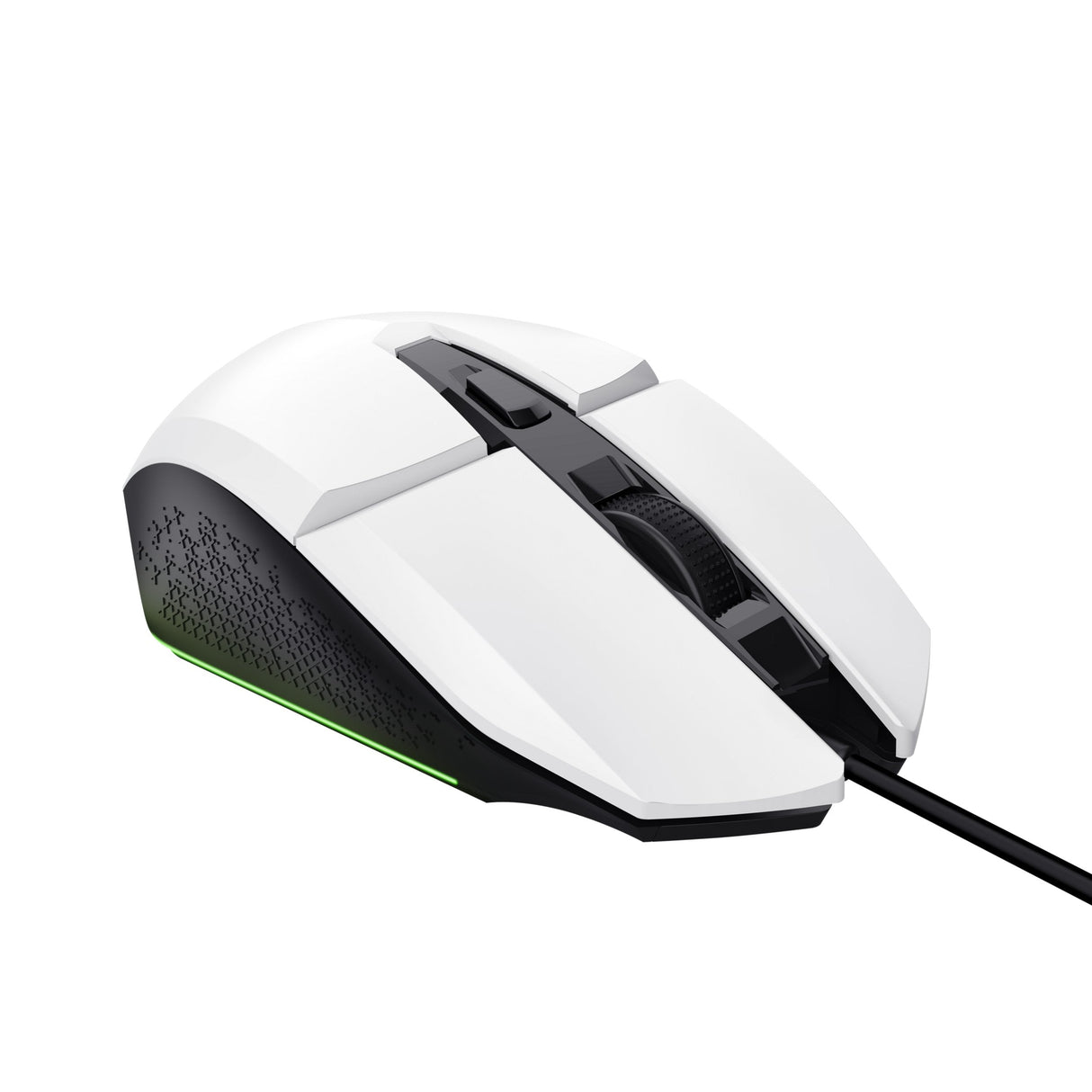 Ratón Gaming Trust Gaming Gxt 109 Felox Hasta 6400 Dpi Blanco