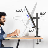 EAN 4603728440880 - ONKRON D101E-B soporte para monitor 86,4 cm (34") Escritorio Negro imagen 2