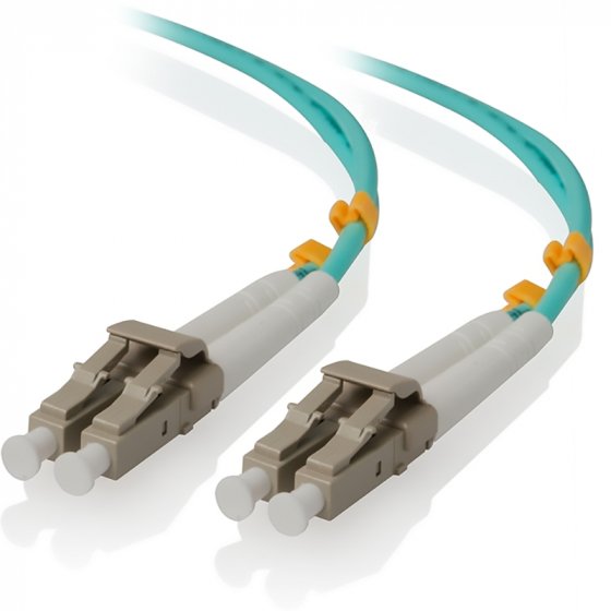 Alogic Lclc-01-Om4 Infiniband/Fibre Optic Cable 1 M Lc Turquesa