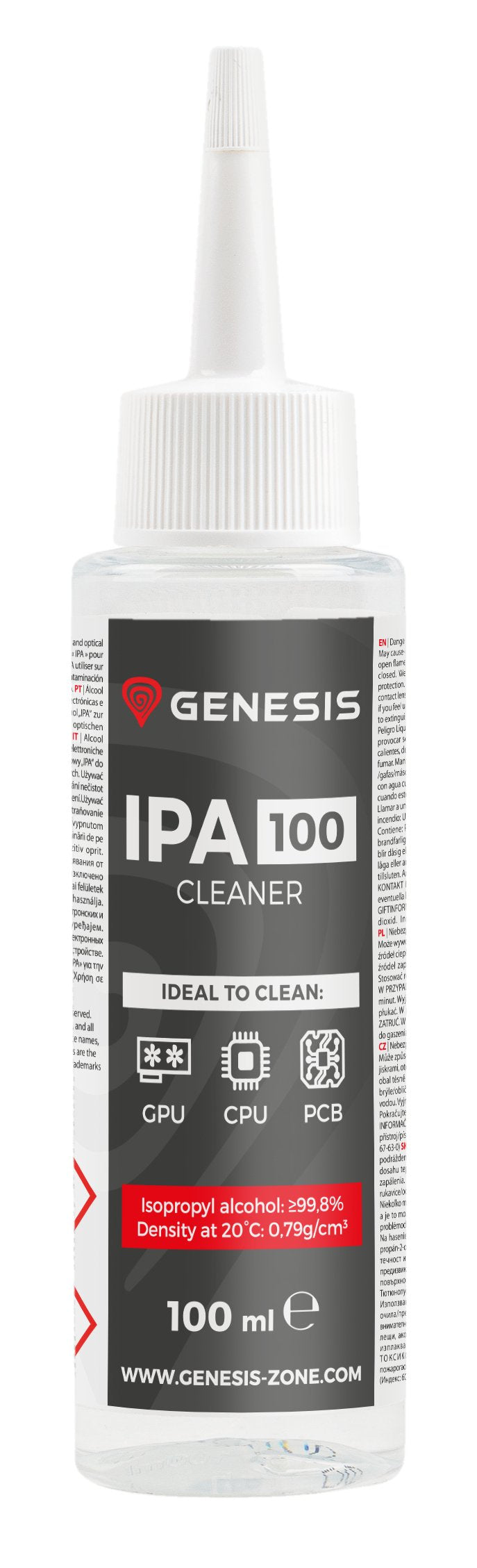 Alcohol Isopropylico Genesis Ipa 100 Cleaner 100ml