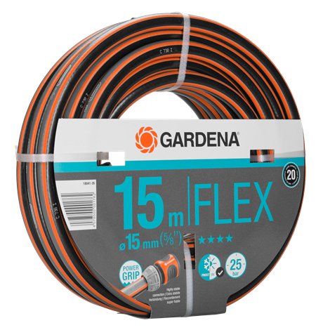 EAN 4078500001762 - Gardena 18041-26 manguera de jardín 15 m Por encima del suelo Gris, Naranja imagen 4