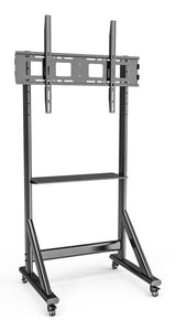 Techly Ica-Tr7412 Soporte Móvil Para Tv De 55-100 Hasta 120kg Con Estante Av Ajustable