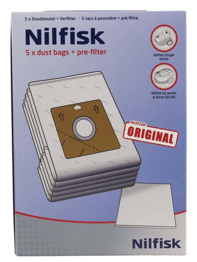 Nilfisk Bolsas De Polvo Serie Coupè, Bolsas De Aspiradora 78602600