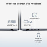Portátil Asus Zenbook 14 Oled Ux3480qa U1090w Copilot+ Pc 14 " Wuxga Snapdragon X X1 26 100 45 Tops 16gb 256gb Ssd W11h Sin Cargador