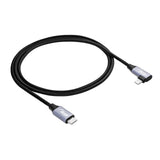 Akyga Cable Usb Ak-Usb-56 Usb Tipo C M Lightning M Angle Ver. 2.0 30w 1m