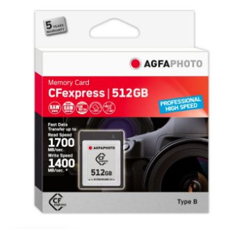 Agfaphoto Cfexpress  512gb Professional High Speed