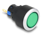 16 Mm Kunststoff Signallampe Grün   Lötversion
