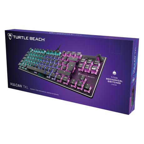 EAN 0731855220038 - Turtle Beach Vulcan TKL teclado Juego USB QWERTZ Alemán Negro imagen 8