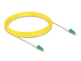 Delock Cable Lichtwellenleiter Lc-Apc Zu Lc-Apc Simplex Singlemode Os2 10 M