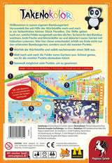 EAN 4250231741814 - Pegasus Takenokolor 30 min Juego de mesa Familia imagen 4