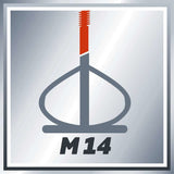 Mezclador Eléctrico Einhell Tc-Mx 1400-2 E  780 Rpm 1400 W