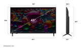 EAN 8806096530054 - LG UHD 43UA74006LB 109,2 cm (43") 4K Ultra HD Smart TV Wifi Negro imagen 6