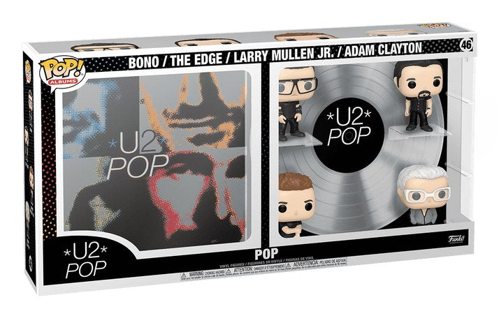 Funko Pop Pack 4 Figuras Albums Estrellas Del Rock Dlx U2 67391