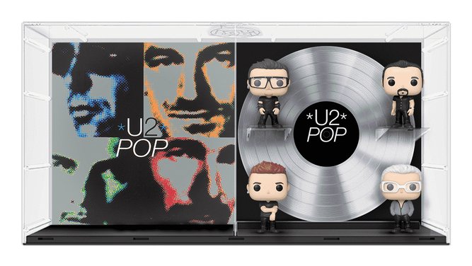 Funko Pop Pack 4 Figuras Albums Estrellas Del Rock Dlx U2 67391