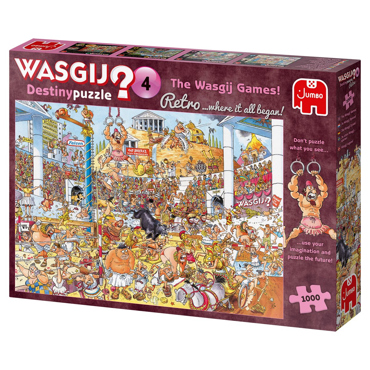 Wasgij 19178 Puzzle Puzzle Rompecabezas 1000 Pieza(S) Cómics