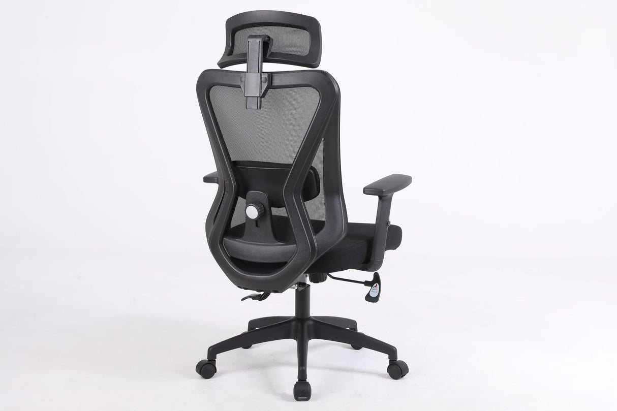 EAN 5901443391968 - Activejet T5 BLACK silla de oficina y de ordenador Asiento acolchado Respaldo de malla imagen 4