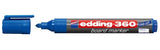 EAN 4004764391271 - Edding 360 marcador 1 pieza(s) Punta redonda Azul imagen 1