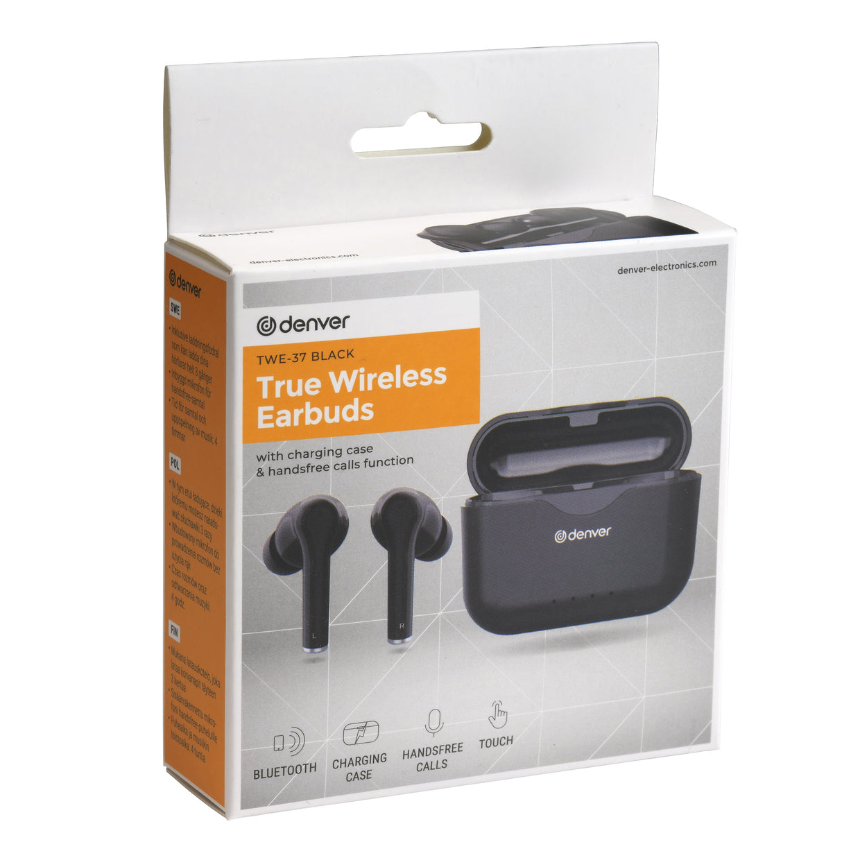 Auricular Denver Twe37b Negro