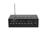 Omnitronic 80709605 Amplificador De Audio Potencia/Phase Negro
