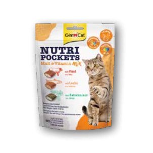 Gimcat Nutri Pockets Malt & Vitamin Mix 150g