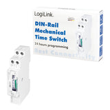EAN 4052792054545 - LogiLink ET0009 contador eléctrico Blanco Programador eléctrico diario/semanal imagen 6