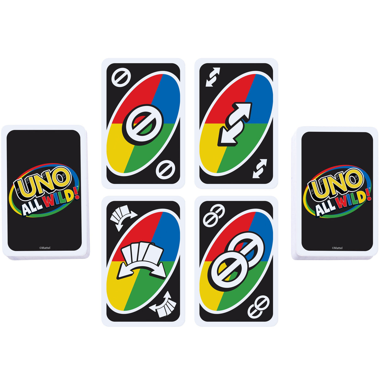 Mattel Games Uno All Wild, Baraja De Cartas Hhl33
