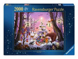 Ravensburger Puzzle - Navidad En El Bosque 2000 Parts 12001417