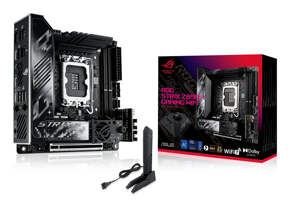 EAN 4711387755266 - ASUS ROG STRIX Z890-I GAMING WIFI Intel Z890 LGA 1851 (Socket V1) mini ITX imagen 1