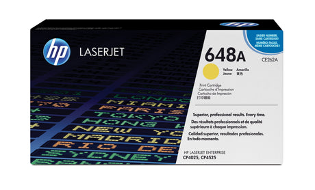EAN 0884420186854 - HP 648A Yellow Original LaserJet Toner Cartridge cartucho de tóner 1 pieza(s) imagen 1