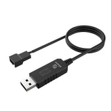 Akasa Ak-Cbfa10-60bk Cambiador De Género Para Cable 3-Pin Or 4-Pin Usb Type-A Negro