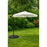 Black Forest Parasol Ogrodowy Z Boczkami Na Wysiegniku 3m Duzy Bezowy L-0713n