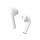 Auriculares Bluetooth Trust Nika Touch Con Estuche De Carga Autonomía 6h Blancos