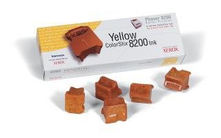 Xerox Genuine 5 Yellow Colorstix 8200 In Barra De Tinta