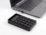Delock 12113 Teclado 2 En 1 Usb Tipo-A Con Función De Calculadora 2,4 Ghz Inalámbrico Negro