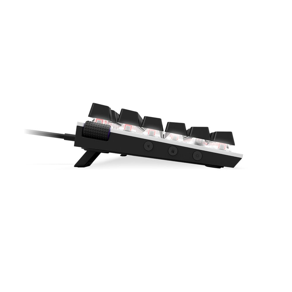Teclado Alemán Nzxt Function Minitkl Usb Qwertz Negro, Blanco