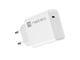Cargador Usb Natec Ribera Usb-C 20w Pd Blanco