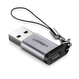 EAN 6957303855339 - Ugreen 50533 cambiador de género para cable USB A USB C Plata imagen 1