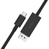 Belkin Avc014bt2mbk 2 M Usb Tipo C Displayport Negro