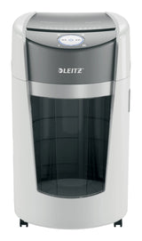 Leitz Iq Optimax Office Destructora De Papel Din P5 - Destruye Hasta 10 Hojas - Papelera De 35l Con Tecnologia De Giro