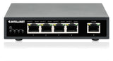 EAN 0766623561839 - Intellinet 561839 switch Gigabit Ethernet (10/100/1000) Energía sobre Ethernet (PoE) Negro imagen 5